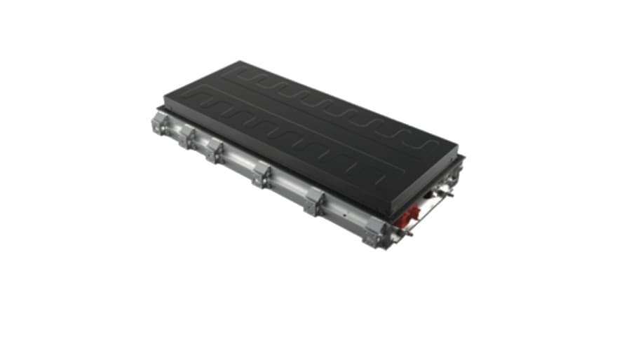 light truck and clamping EV battery pack