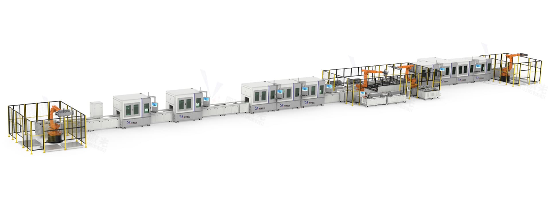 Prismatic Battery Module Assembly Line